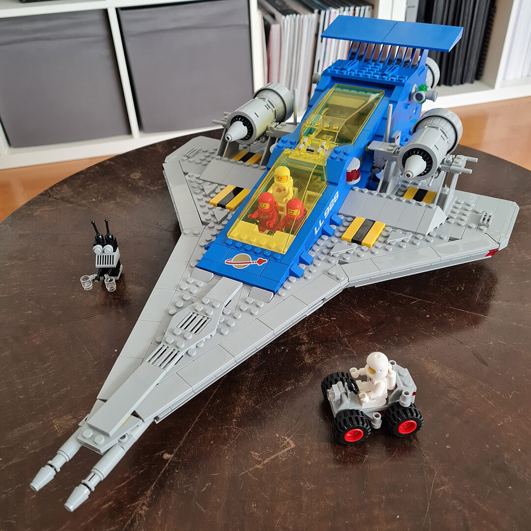 Lego Galaxy Explorer - das fertige Entdeckerraumschiff 10497