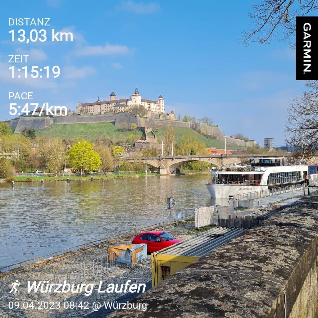 Lauf um die Würzburger Festung