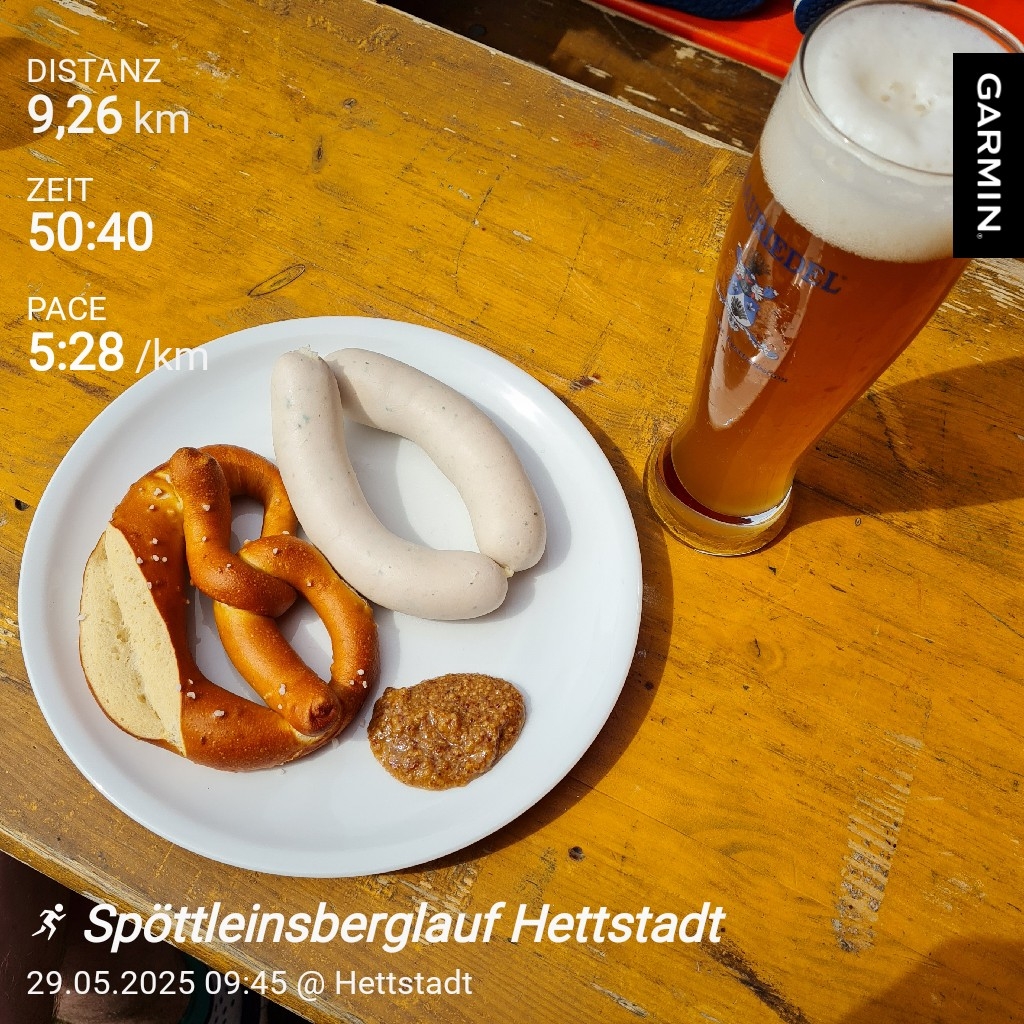 Weißwurstfrühstück nach dem Spöttleinsberg-Lauf 2025